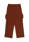 Arte Men's Long Trousers 3d Pockets Pants Orange In Orange