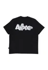 Arte Men's T-shirt Block Print T-shirt Black In Black