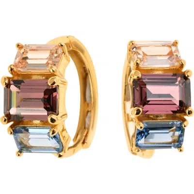 Arte Nova Jewellery Fallen Hoops In Gold