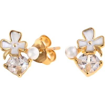 Arte Nova Jewellery Olivia Earrings In Gold