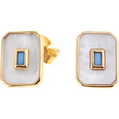 Arte Nova Jewellery Turquoise Ii Earrings In Gold