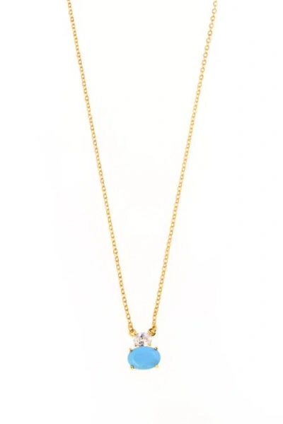 Arte Nova Jewellery Turquoise Necklace In Neutral