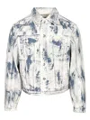 Arte Painted Jacket Jackets White In Multi