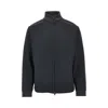 Arte Polyform Technical Jersey Track Jacket In Black