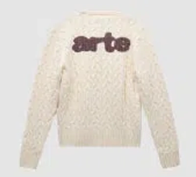 Arte Sweaters White In Neutral