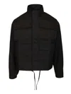 Arte Waxed Ripstop Jacket Jackets Black In Black
