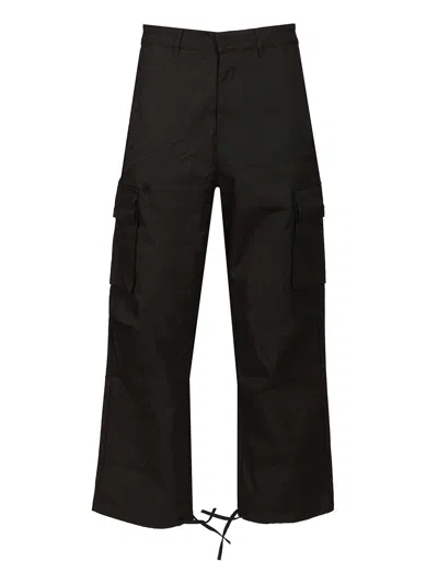 Arte Waxed Ripstop Pants Trousers Black