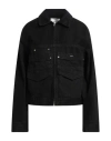 Arte ' Woman Denim Outerwear Black Size M Cotton In Black