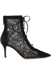 Arteana 75mm Venezia Boots In Animal Print