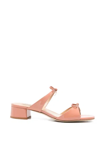 Arteana Asti Bow-detail Sandals In Pink