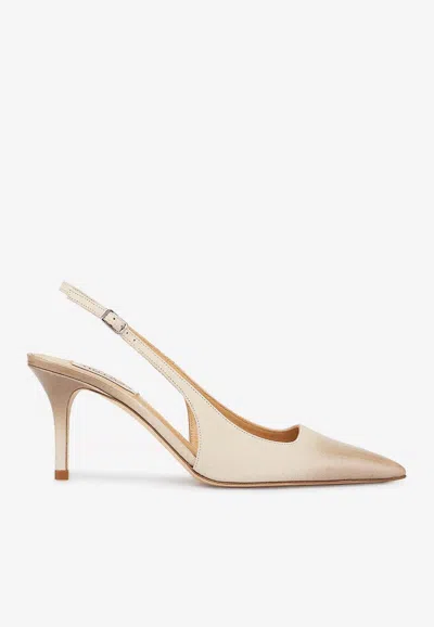 Arteana Brera 75 Slingback Pumps In Sand