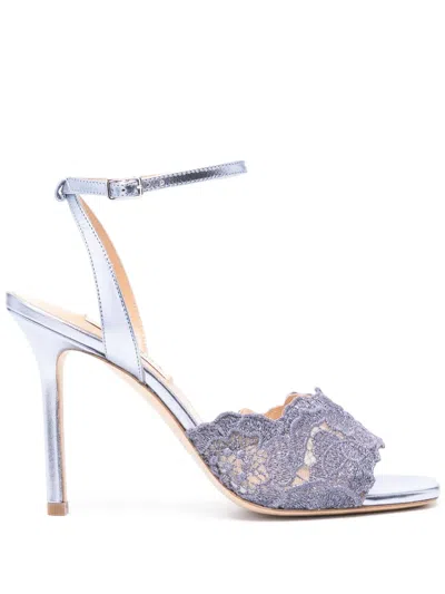 Arteana Como 95mm Sandals In Blue