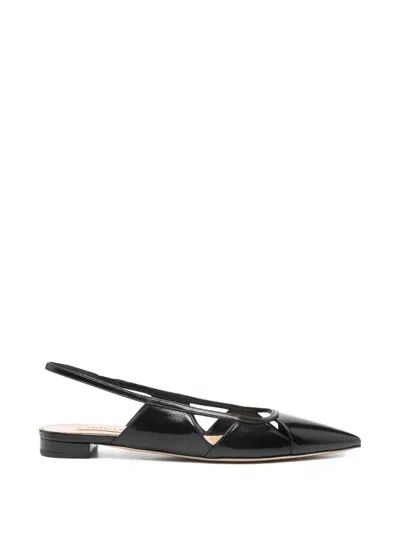 Arteana Cut-out Slingback Pumps In Black