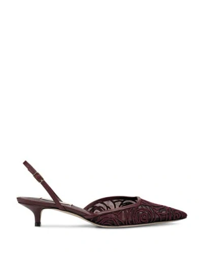 Arteana Sorrento 35 Slingback Pump In Burgundy