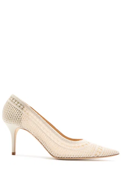 Arteana Trieste 75 Lace Pumps In Ivory