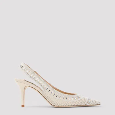 Arteana Trieste 75 Slingback Pump With Crystals 7.5cm Heel In Nude & Neutrals
