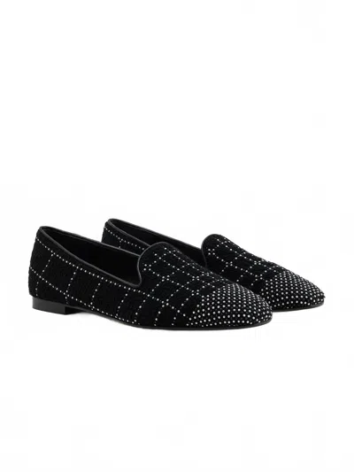 Arteana Women's Boucle Flat Smoking Slipper In Perla In Brown