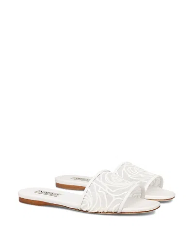 Arteana Women's Sorrento Flat Slide In White