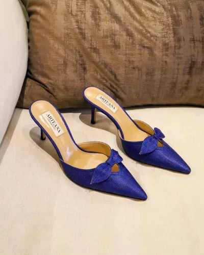 Arteana Women's Varenna 75 Mule In Blue