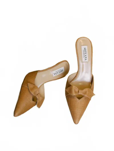 Arteana Women's Varenna 75 Mule In Vino In Orange