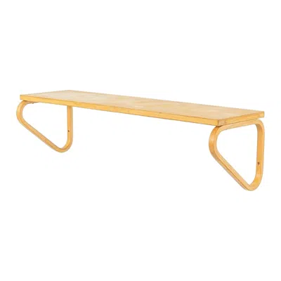 Pre-owned Artek 1970s Aino & Alvar Aalto For  Laminated Birch Shelf, Model 112b In Brown