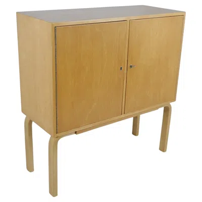 Pre-owned Artek Alvar Aalto Cabinet Model. 810 In Birch,  1950s In Brown