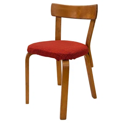 Pre-owned Artek Alvar Aalto Chair 69 By  1940s-1950s In Brown