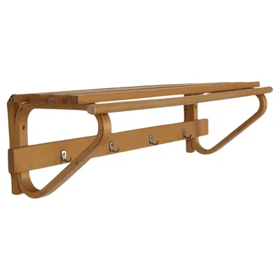Pre-owned Artek Alvar Aalto Coat Rack Model 109c By  1960s In Brown