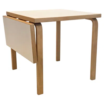 Pre-owned Artek Alvar Aalto Drop-leaf Table By  1960s Finland Vintage Original In Brown