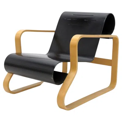 Pre-owned Artek Alvar Aalto Paimio Chair 41 In Brown