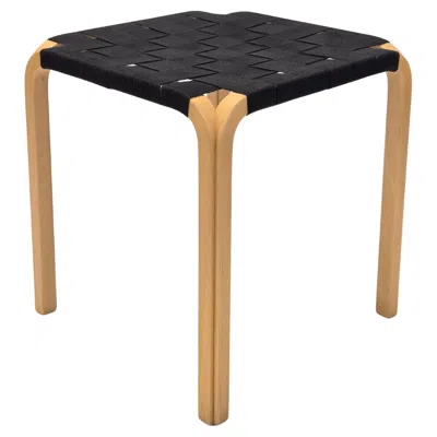 Pre-owned Artek Alvar Aalto Stool Model Y61 By  In Brown