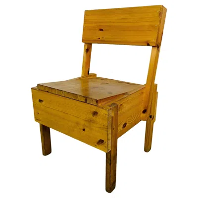 Pre-owned Artek Chair 1 By Enzo Mari For  In Brown