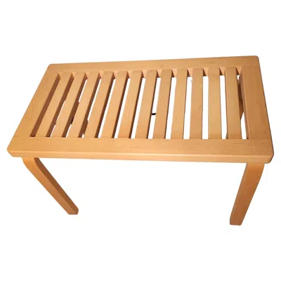 Pre-owned Artek Mid-century Modern Birch Slatted Bench By Alvar Aalto For  C1970 In Brown