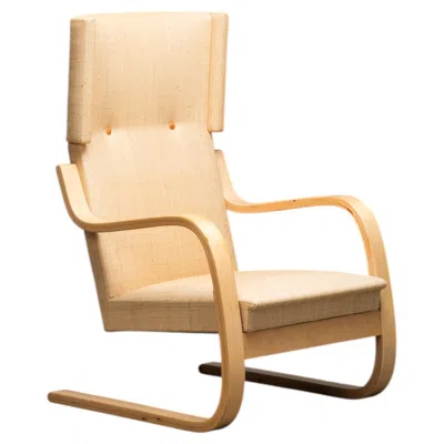 Pre-owned Artek Model 401 Lounge Chair By Alvar Aalto For , Finland, 1970s In Brown