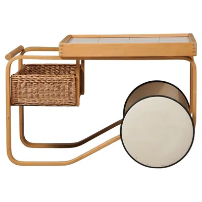 Pre-owned Artek Model 900 Tea Cart, Alvar Aalto, , 1960s In Brown