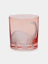 Artel Brontosaurus Hand-engraved Crystal Glass  Abask Luxury Gift