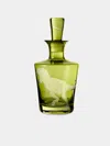 Artel Dinosaur Hand-engraved Crystal Decanter