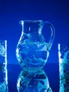 Artel Frutti Di Mare Hand-engraved Crystal Jug  Abask Luxury Gift