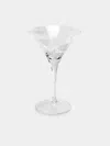 Artel Frutti Di Mare Hand-engraved Crystal Martini Glasses (set Of 6)  Abask Gift Set
