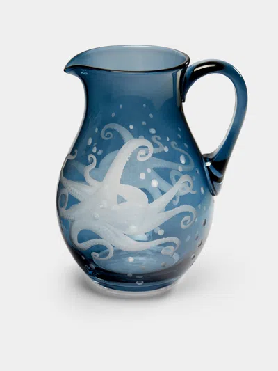 Artel Sea Life Hand-engraved Crystal Jug  Abask Luxury Gift