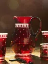 Artel Staro Hand-engraved Crystal Jug