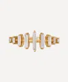 Artemer 18ct Gold Spaced Needle Baguette Diamond Ring