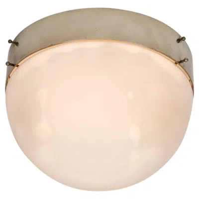Pre-owned Artemide 1960s Sergio Mazza 'demi Clio' Wall Or Ceiling Lamp For  In Sand