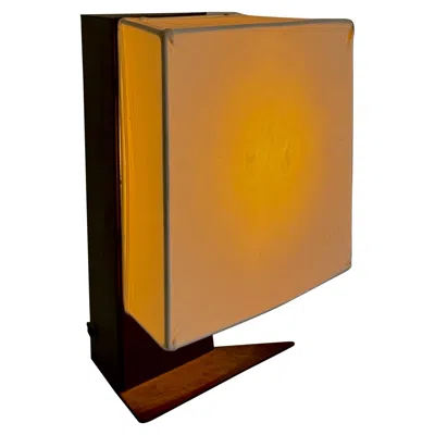 Pre-owned Artemide Accademia Table Lamp By Cini Boeri For  In Orange