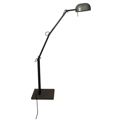 Pre-owned Artemide Adone Floor Lamp By Cp & Cr Associati And Produced By , 1980s. In Black