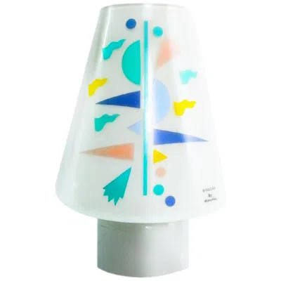 Pre-owned Artemide Alessandro Mendini  Sidecar Table Lamp Murano Glass Postmodern In Transparent