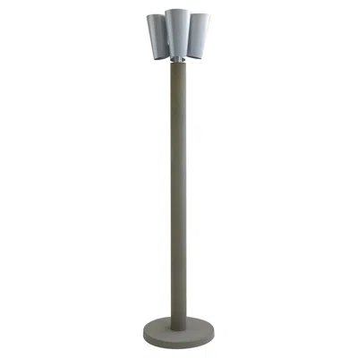 Pre-owned Artemide Antinoo Metamorfosi Floor Lamp By Hannes Wettstein For , 1996 In Transparent
