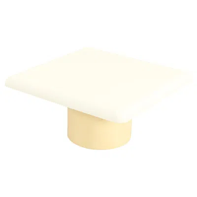 Pre-owned Artemide Ara Coffee Table By Emma Gismondi Schweinberger For , Italy, 1960's In White