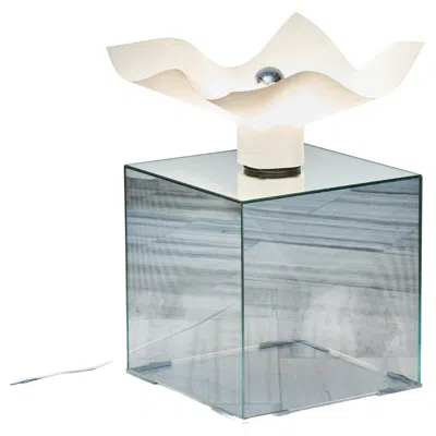 Pre-owned Artemide Area Table Lamp By Mario Bellini For , Italy 1974. In Transparent