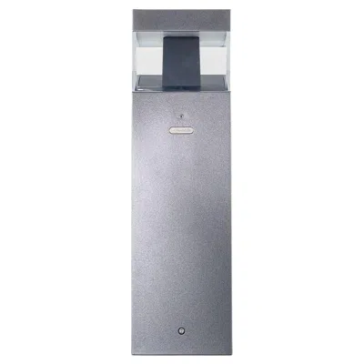 Pre-owned Artemide C. 2022 Ernesto Gismondi For  Tetragono 3000k Outdoor Floor Lamp In Grey In Gray